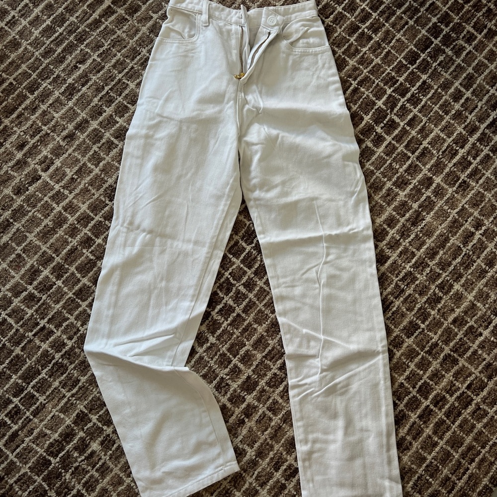 ARE YOU AM I Dex Jeans in White